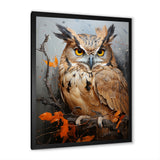 Owl S Symbolic Insight - Brown Owl Wall Art