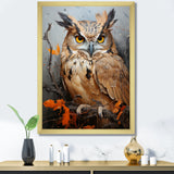 Owl S Symbolic Insight - Brown Owl Wall Art