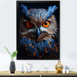 Whimsical Watcher - Owl Home Decor Art