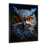Whimsical Watcher - Owl Home Decor Art