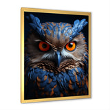 Whimsical Watcher - Owl Home Decor Art