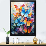 Wild Butterflies Expression Majesty - Butterfly Bedroom Wall Art