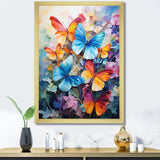 Wild Butterflies Expression Majesty - Butterfly Bedroom Wall Art