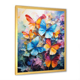 Wild Butterflies Expression Majesty - Butterfly Bedroom Wall Art