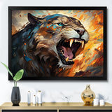 Majestic Panther Roar - Panther Wall Decor