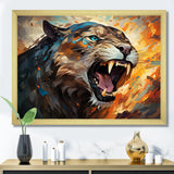 Majestic Panther Roar - Panther Wall Decor