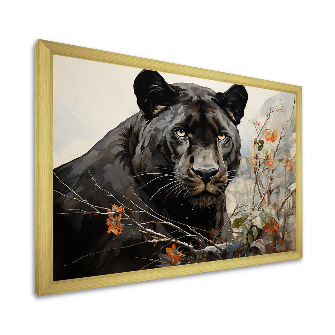 Black Panthers Harmony - Black Panther Wall Art