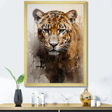 Classic Jaguar Majesty Portrait - Leopard Bedroom Wall Art
