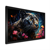 Dreamy Panther Nocturne - Panther Wall Decor