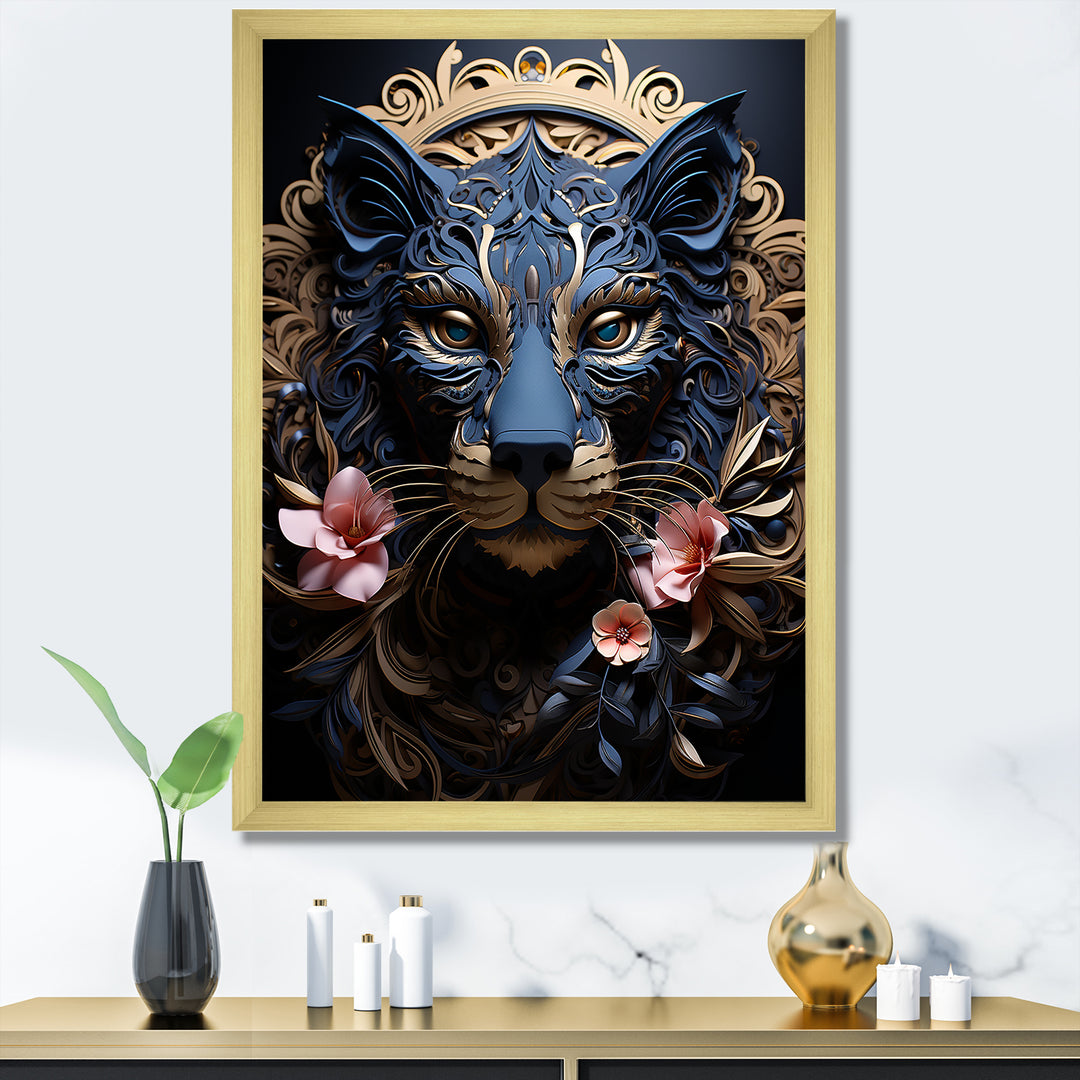 Fantasy Enchanted Panther - Panther Wall Art Prints