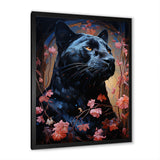 Noir Panther Hunt Tranquility - Panther Wall Decor