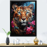Pop Art Portrait Of A Jaguar - Leopard Wall Art Prints