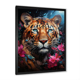 Pop Art Portrait Of A Jaguar - Leopard Wall Art Prints