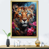 Pop Art Portrait Of A Jaguar - Leopard Wall Art Prints