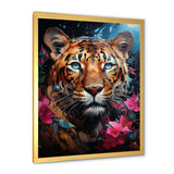 Pop Art Portrait Of A Jaguar - Leopard Wall Art Prints