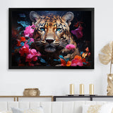 Romantic Jaguar Enigma - Beige Leopard Wall Art