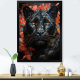 Graffiti Urban Panther Presence - Panther Canvas Wall Art