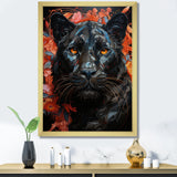 Graffiti Urban Panther Presence - Panther Canvas Wall Art