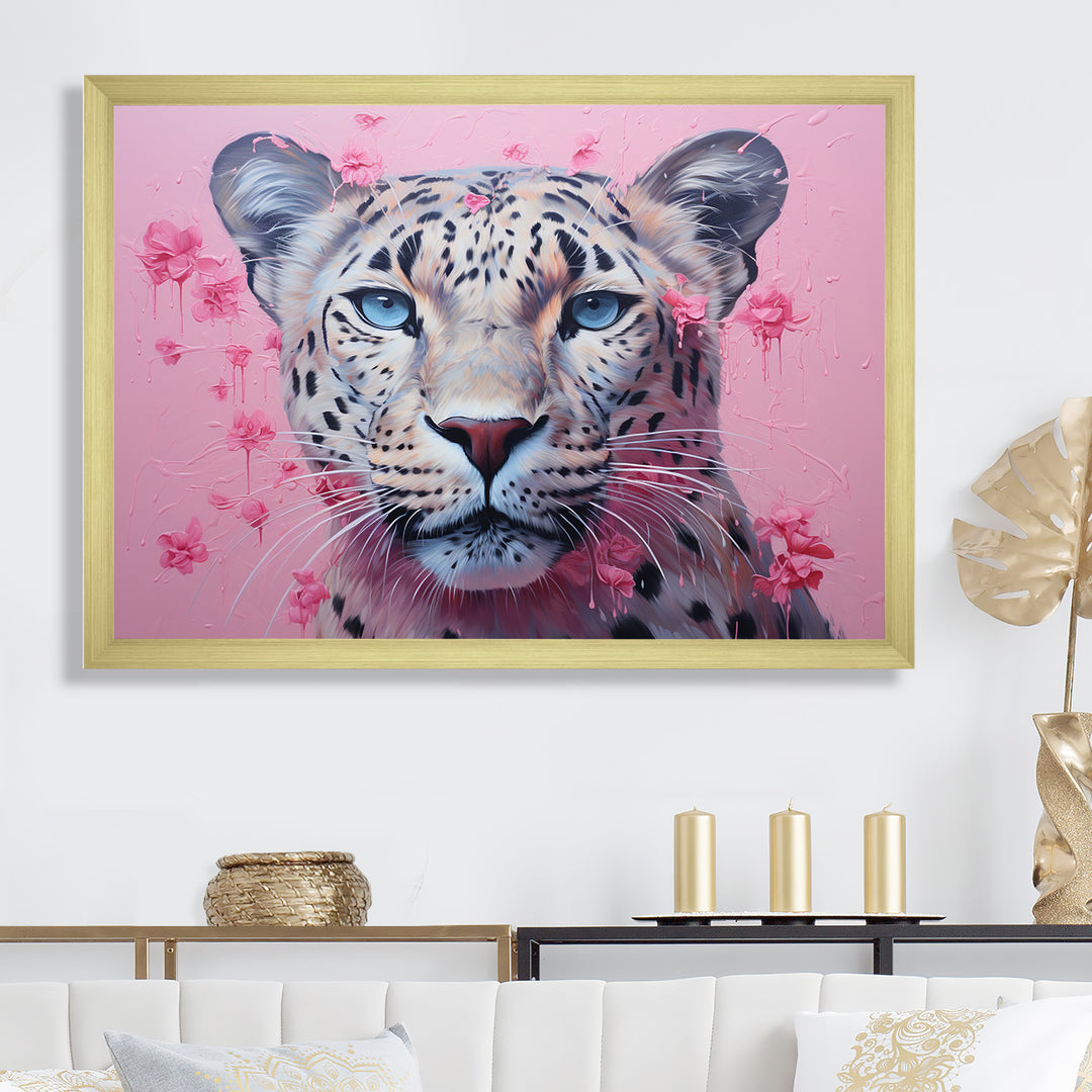 Whimsical Leopard Prowl - Leopard Wall Art Prints