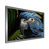 Parrots Sapphire Skies Tropical Forest - Blue Parrot Wall Art