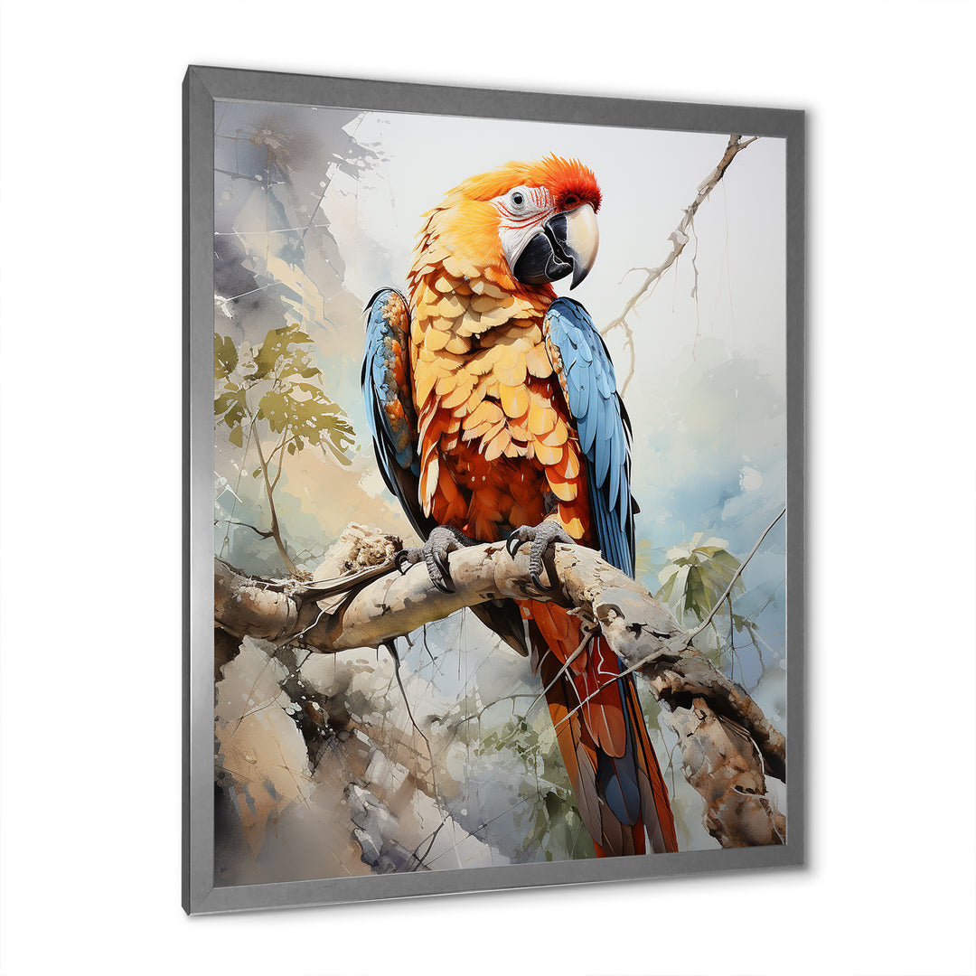 Parrots Sunny Companions Delight - Parrot Bedroom Wall Art