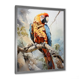 Parrots Sunny Companions Delight - Parrot Bedroom Wall Art