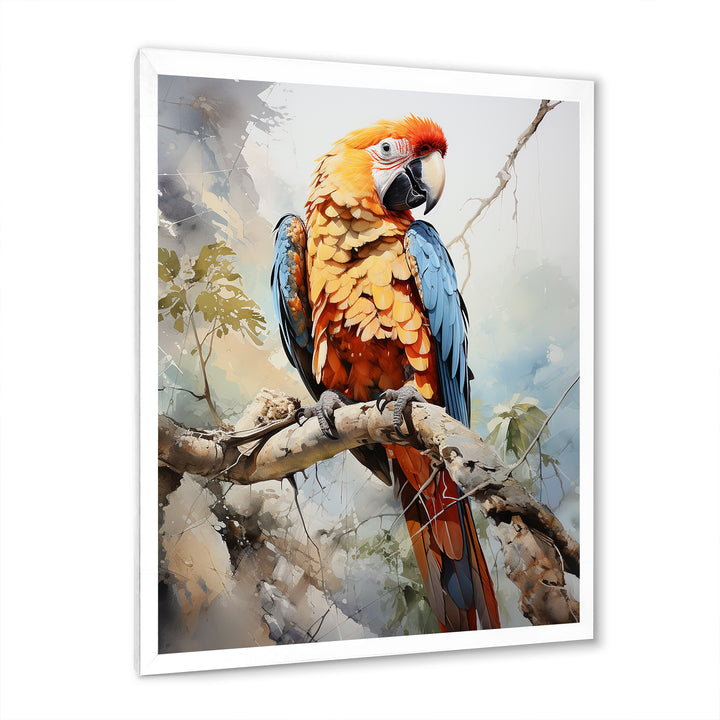 Parrots Sunny Companions Delight - Parrot Bedroom Wall Art