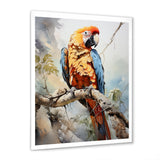 Parrots Sunny Companions Delight - Parrot Bedroom Wall Art
