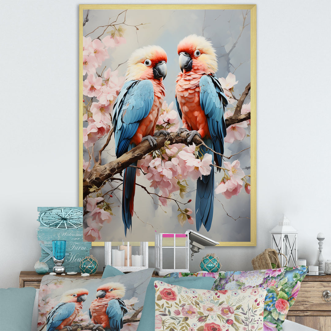 Parrot S Tropical Whispers - Parrot Wall Decor