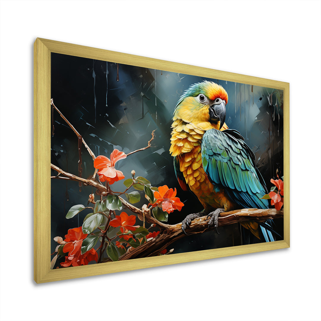 Parrot Verdant Melody - Parrot Wall Art Prints