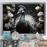 Mystical Peacock Gaze - Peacock Wall Art Prints