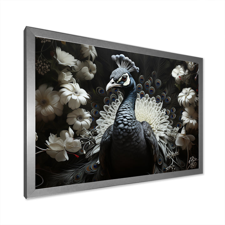Mystical Peacock Gaze - Peacock Wall Art Prints