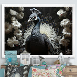 Mystical Peacock Gaze - Peacock Wall Art Prints