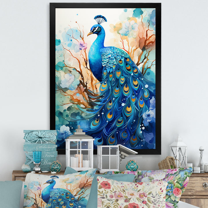 Peacocks Beauty In Every Feather - Peacock Bedroom Wall Art