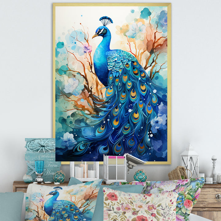 Peacocks Beauty In Every Feather - Peacock Bedroom Wall Art