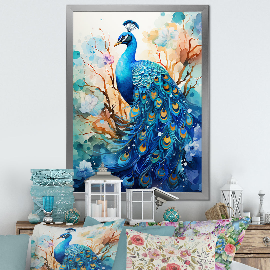 Peacocks Beauty In Every Feather - Peacock Bedroom Wall Art