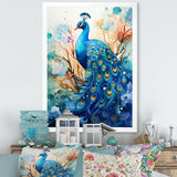 Peacocks Beauty In Every Feather - Peacock Bedroom Wall Art