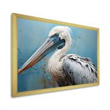 Graceful Pelican Presence - Pelican Wall Decor