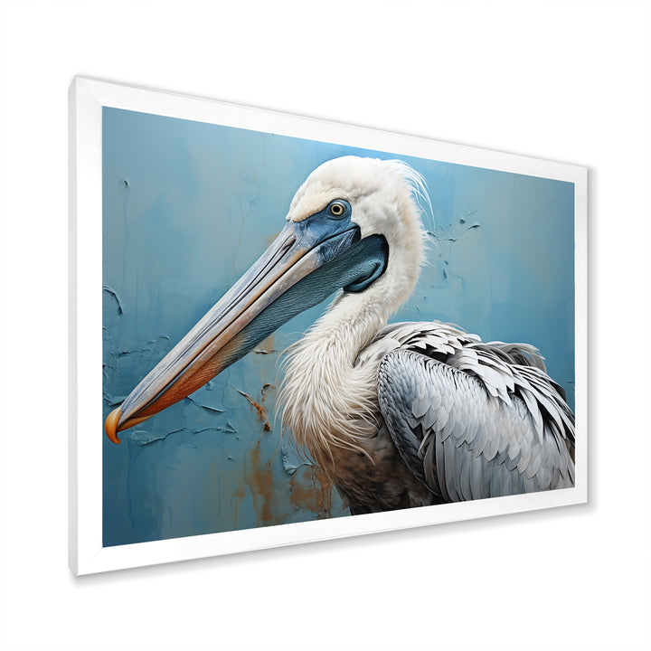Graceful Pelican Presence - Pelican Wall Decor