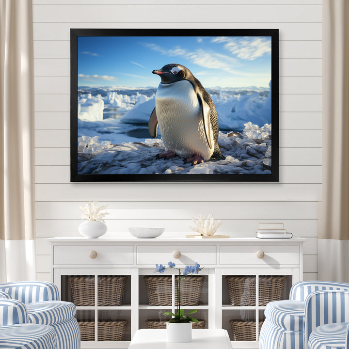 Penguin Waddle Of Elegance - Penguin Wall Art Prints