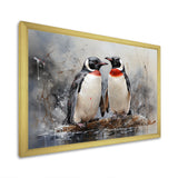 Penguin Dreamscape - Penguin Framed Canvas Art