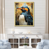Curious Penguins Snowy Wonders - Penguin Living Room Wall Art