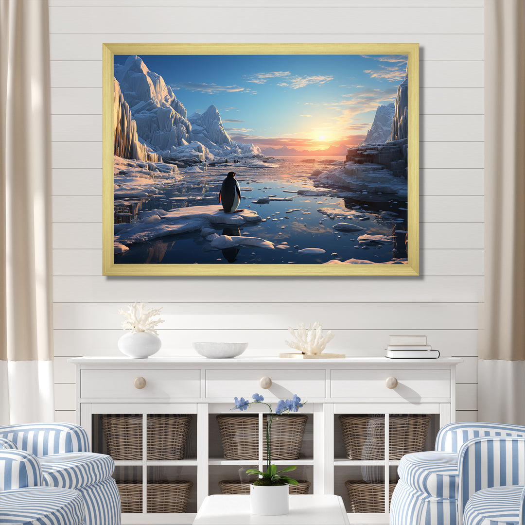 Snow Dream Penguin Pioneers - Penguin Wall Art Prints