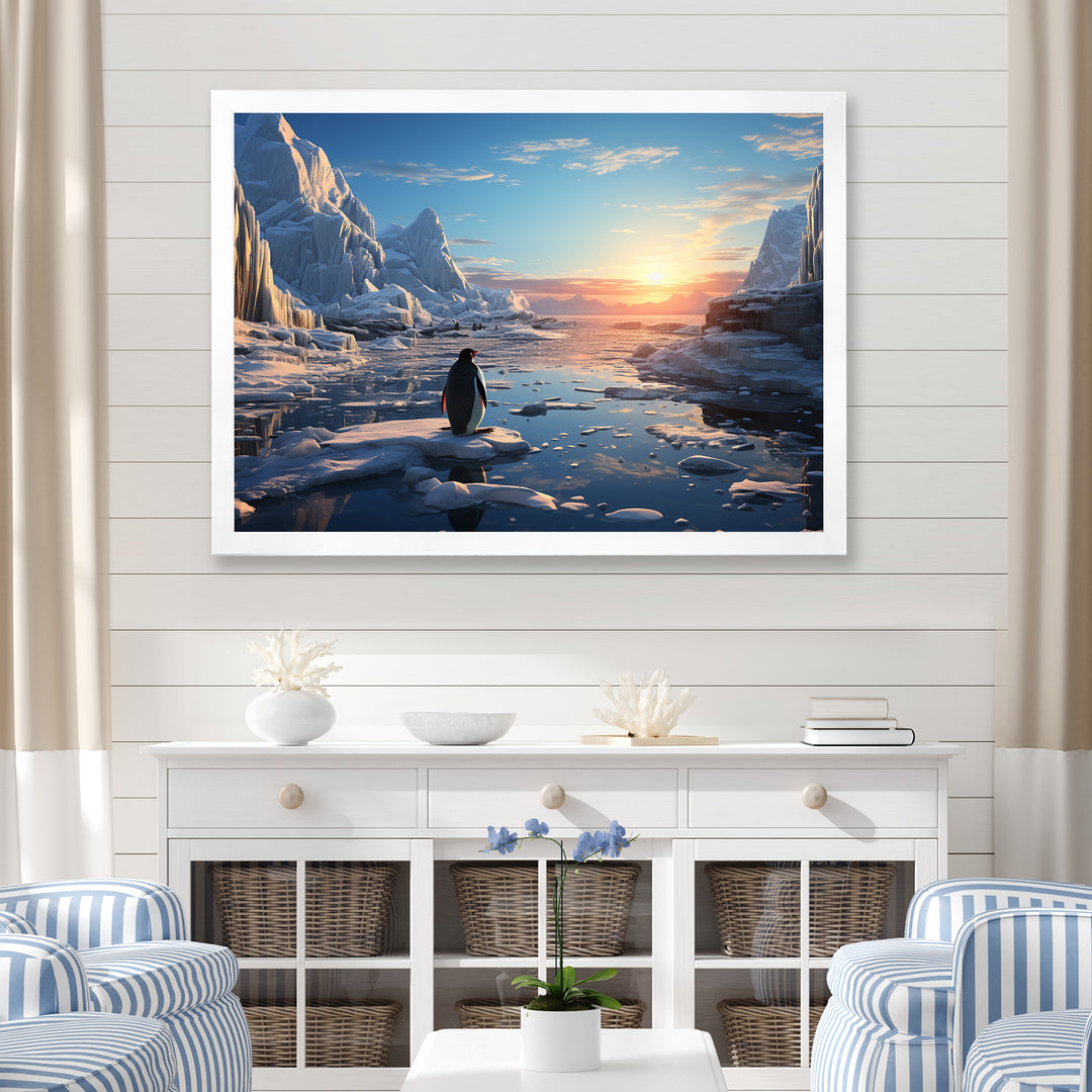 Snow Dream Penguin Pioneers - Penguin Wall Art Prints
