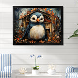 Playful Penguin Playhouse - Penguin Wall Art Prints
