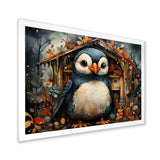 Playful Penguin Playhouse - Penguin Wall Art Prints