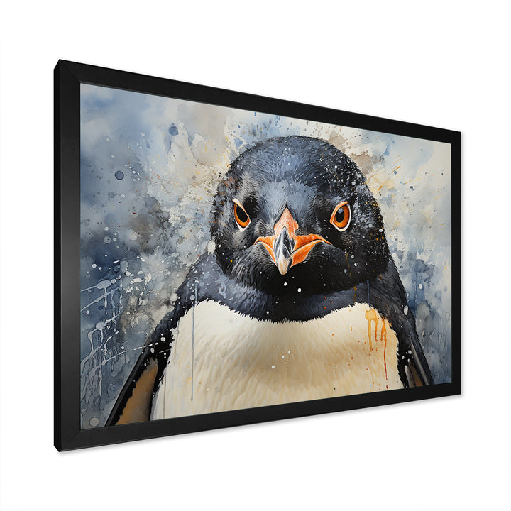 Curious Penguin Portraits - Penguin Home Decor Art