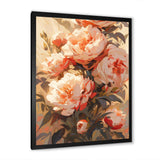 Peony Whisperes Bouquet III - Floral Canvas Wall Art