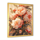 Peony Whisperes Bouquet III - Floral Canvas Wall Art