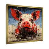 Flamenco Swine - Pig Bedroom Wall Art